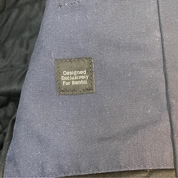 Carhartt Hooded Navy Blue Work Jacket 2XL - Picture 7 of 8